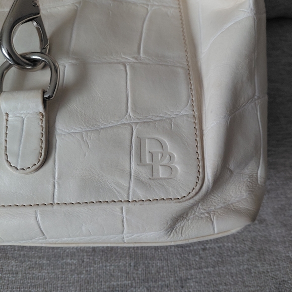 Dooney Bourke Croc Embosed Leather Hobo Bag - Picture 5 of 11